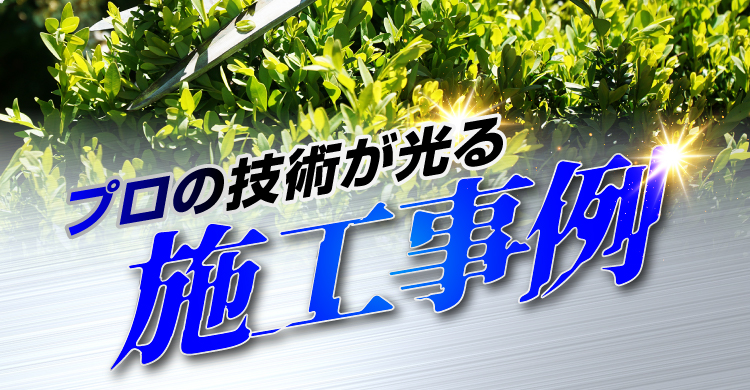 プロの技術が光る施工事例