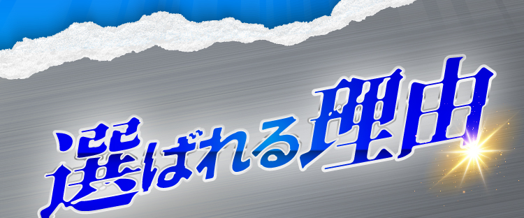 選ばれる理由